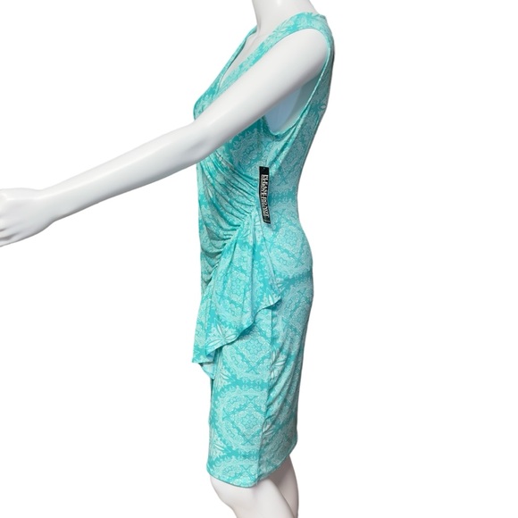 New York & Co. NWT's - Womens Ruffle Midi Dress Sz. XS - Picture 2 of 7